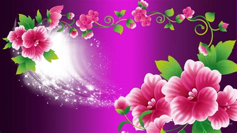 Glitter Flower Wallpapers - Wallpaper Cave