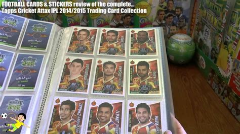 Complete Topps Cricket Attax Ipl Trading Cards Hd