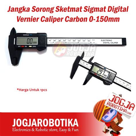 Jual Jangka Sorong Sketmat Sigmat Digital Vernier Caliper Carbon 0