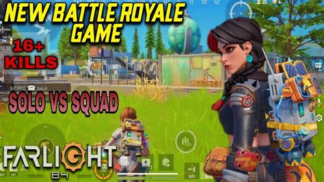 Farlight Battle Royal Kills Solo Vs Squad Rush Gameplay