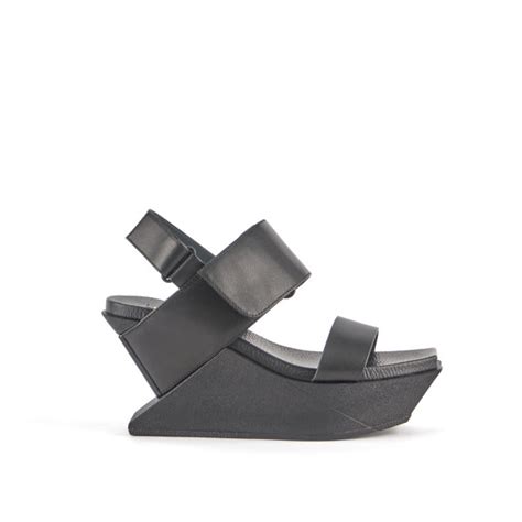 United Nude Delta Wedge Sandal Bronze Plateau Sandalen Leones