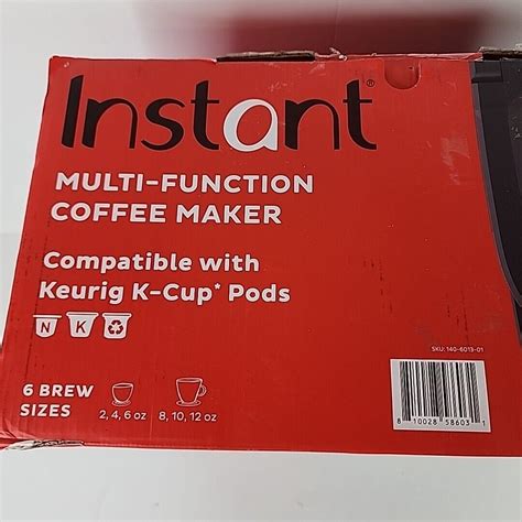 Instant In Multi Function Coffee Maker Use W K Cups Nespresso