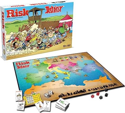 Winning Moves Risk ASTÉRIX Jeu de société Jeu de Plateau