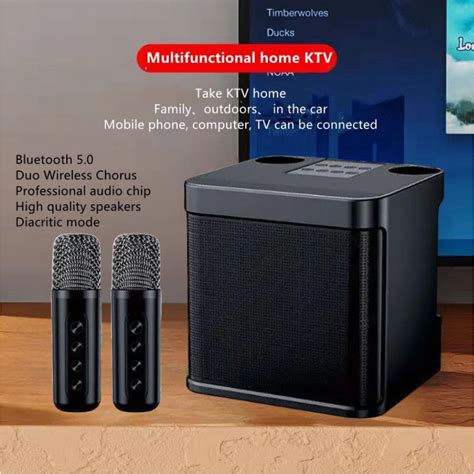 Kd 203 Portable Professional Karaoke Wireless Bluetooth Speaker With