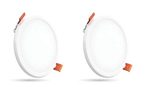 Buy Crompton W In Color Led Recessed Round Panel Light Pack Of