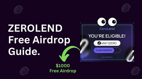 How To Get Zerolend Free Airdrop YouTube