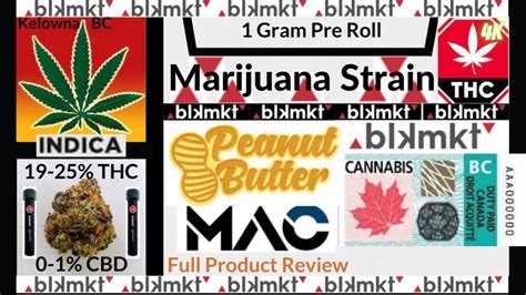 BLK MKT Peanut Butter MAC Preroll Review Bud Billions Your