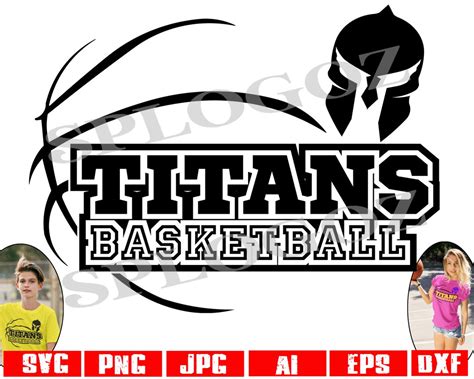 Titans Basketball Svg Titan Basketball Svg Titans Svg Titan Svg