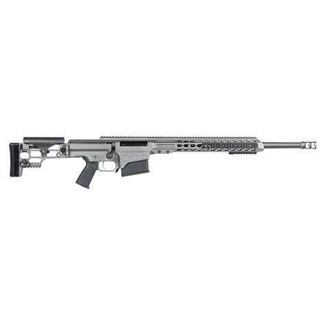 Barrett Mrad Bolt Action 338 Lapua Magnum 26 Heavy Barrel Gray