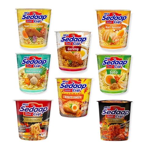 Jual MIE SEDAAP CUP ALL VARIANS Shopee Indonesia