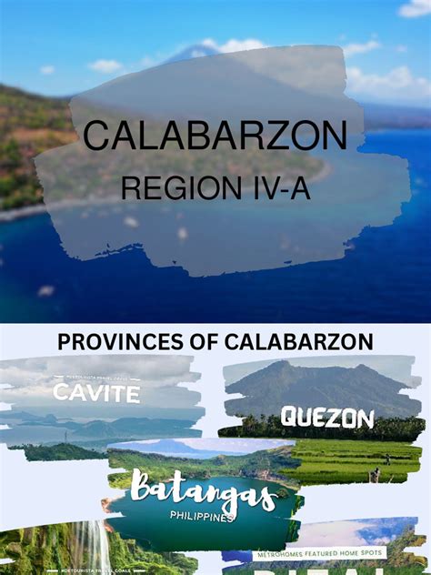 CALABARZON-REGION-IV-A | PDF | Tourism