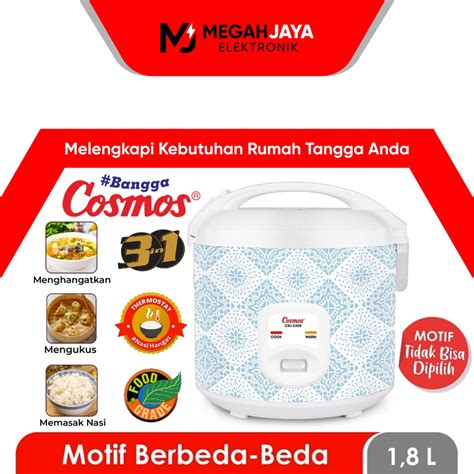 Jual COSMOS RICE COOKER MAGIC CRJ3305 CRJ 3305 CRJ 3305 1 8