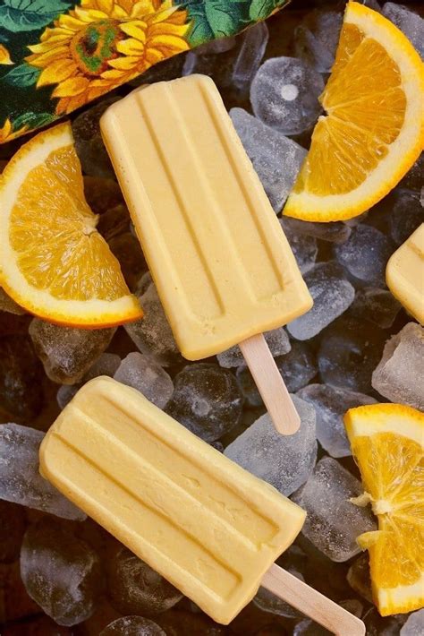 Orange Creamsicles Bursting With Flavor And Creaminess