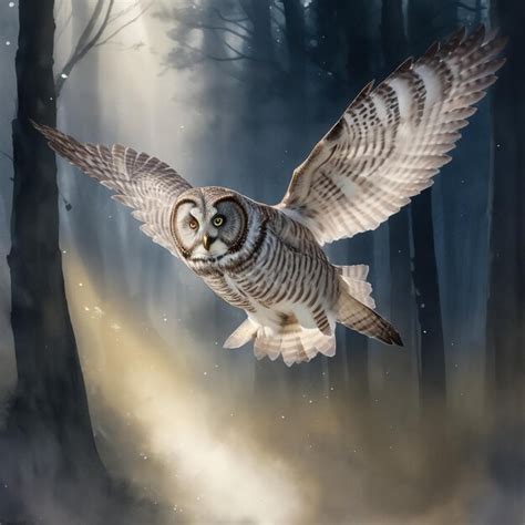 Premium Photo Portrait Of A Tawny Owl In Flight Strix Aluco Action