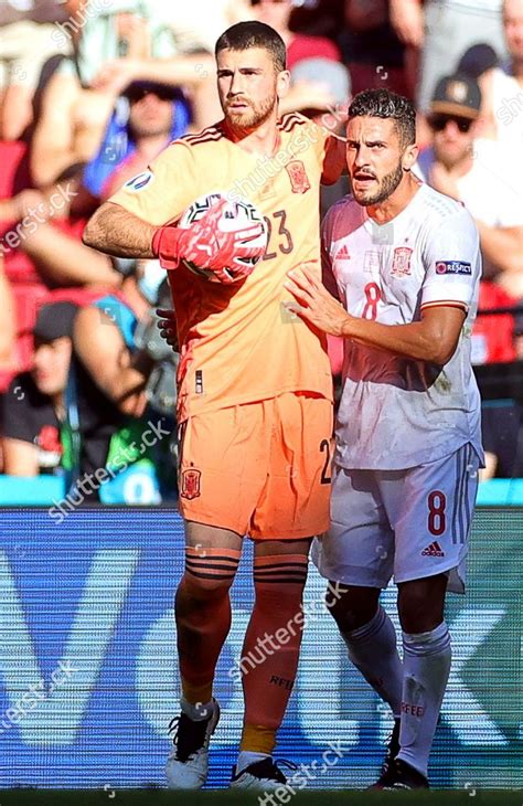 Spains Goalkeeper Unai Simon L Koker Editorial Stock Photo Stock