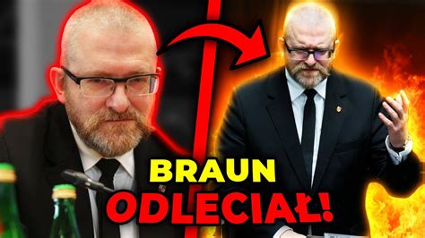 BRAUN W SEJMIE I ZNOWU SKANDAL Zjednoczony Front Chanukowo