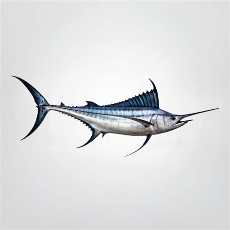 Premium Photo Swordfish Isolated On White Background Ai Generative