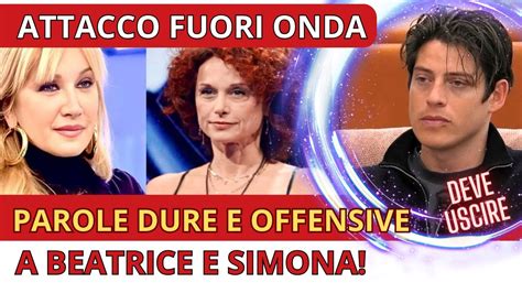 L Ira Di Alessio Falsone Attacco Senza Precedenti A Beatrice Luzzi E