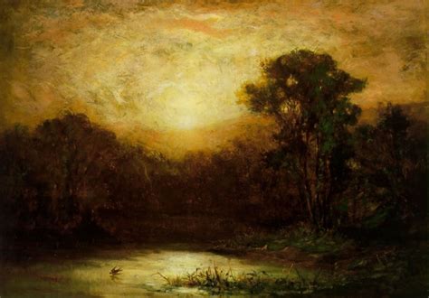 Sunset 1880 Edward Mitchell Bannister