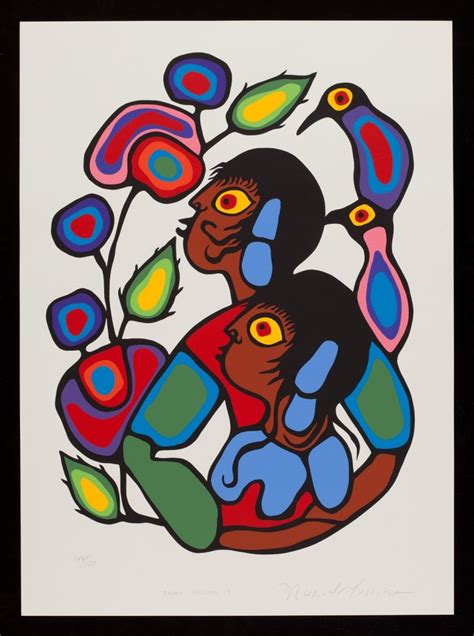 Norval Morrisseau: Copper Thunderbird | Norval, Native art, Woodland art