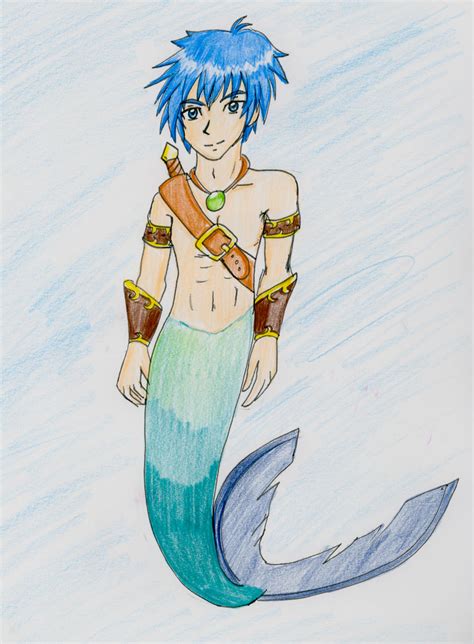 Ptcm Merman Blue By Azura Mermaid Arts On Deviantart