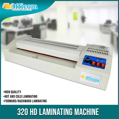 Officom 320 A3 HD Laminating Machine Hot And Cold Process Lamination