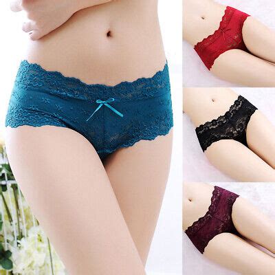 Women Sexy Lace Panties Knickers Lingerie Seamless Underwear G String