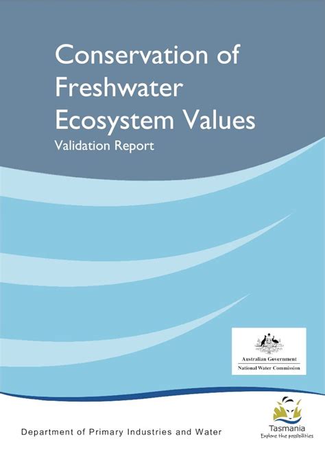 PDF Conservation Of Freshwater Ecosystem Values Conservation Of