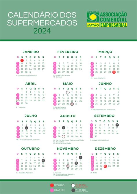 Calendário do Comércio Associação Comercial e Empresarial de Matão