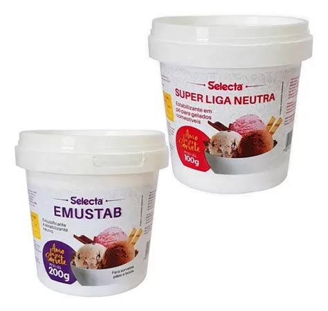 Kit Emustab Estabilizante Liga Neutra Selecta Mercadolivre