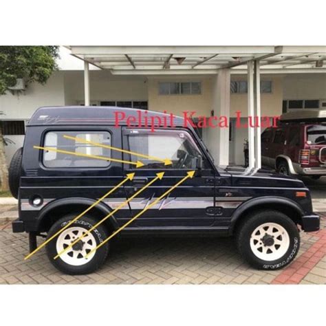 Jual Pelipit Lis Kaca Luar Dalam Set Suzuki Katana Dan Suzuki Jimny