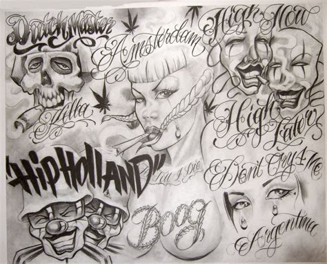 Tattoo Flash By Boog Татуировки зарисовки 191 фото Chicano Art Tattoos Chicano Tattoos