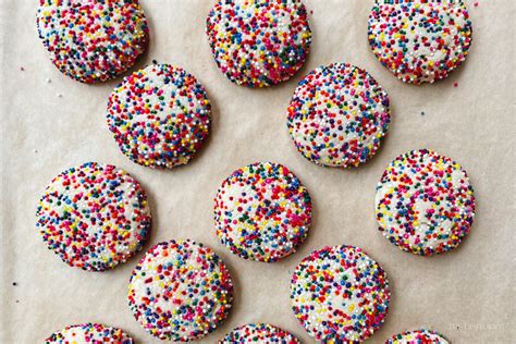 Rainbow Sprinkle Cookies The Dish Diary