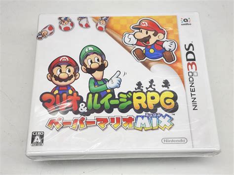 K2 A R50323 任天堂 3dsソフト マリオandルイージrpg ペーパーマリオmixニンテンドー3ds専用ソフト｜売買された