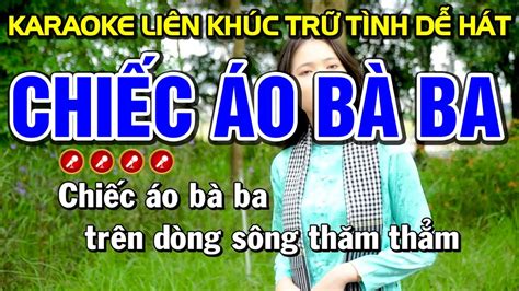 Chi C O B Ba Karaoke Nh C S Ng Tone Nam Karaoke Mai Ph M Youtube