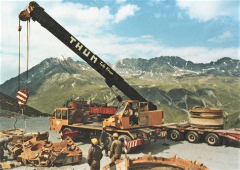 Kranbild Thum Innsbruck Liebherr LT 1025 Autokran Portal Autokran