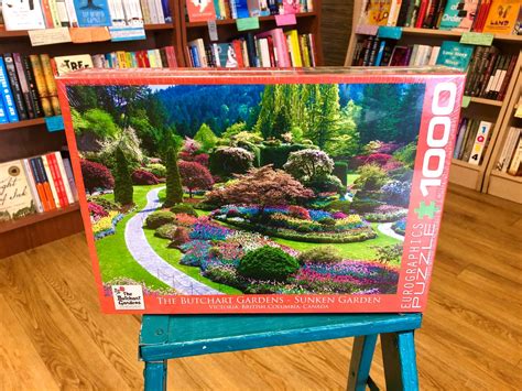 The Butchart Gardens Sunken Garden 1 000 Piece Puzzle Rediscovered