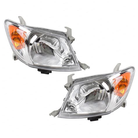 Au Pair Lh Rh Left Right Head Light Lamp For Toyota Hilux Ute