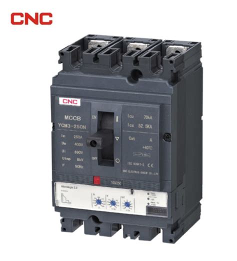 Exquisite Workmanship Ycm3 3p 4p 63 630A MCCB Moulded Case Circuit