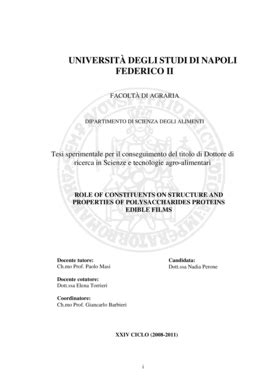 Fillable Online Fedoa Unina UNIVERSIT DEGLI STUDI DI NAPOLI FEDERICO II