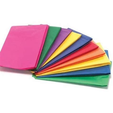 Multicolor Colored Tissue Paper, Packaging Type: Roll at best price in New Delhi