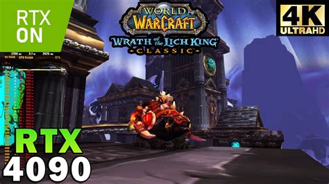 World Of Warcraft WOTLK Classic 4K RAY TRACING Maximum Settings