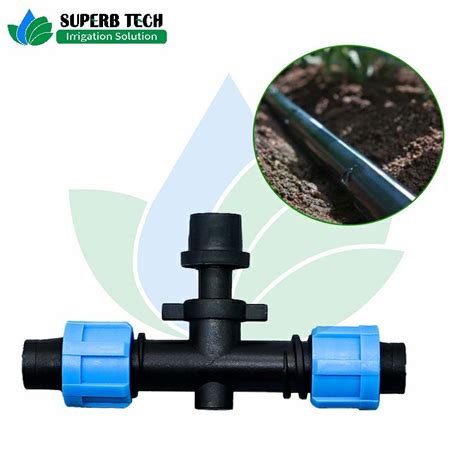 Drip Irrigation Accessory Tape Tee Offtake With Rubber Ring China