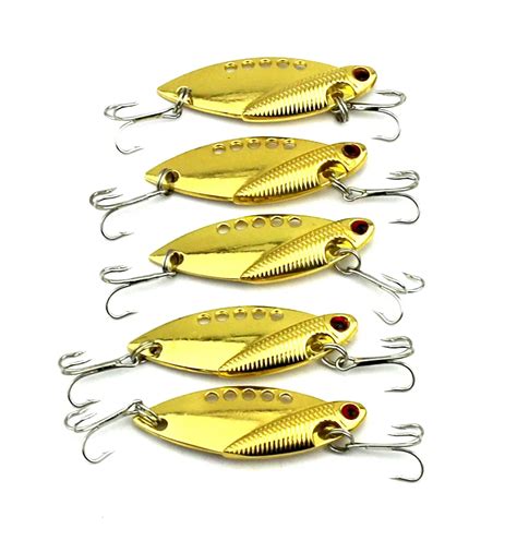 Pcs Metal Vib Fishing Lure Cm G Artificial Hard Vibration Bait Bass