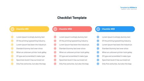 Checklist Templates Downloadd Now Free By