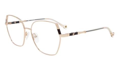 Yalea VYA016 0301 Eyeglasses Women S Gold Full Rim Square Shape 55 16