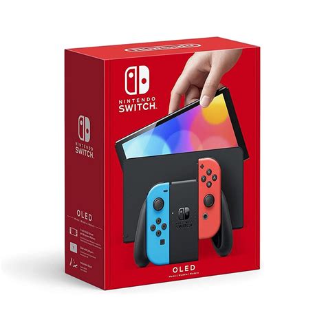 Nintendo 任天堂 Switch Oled 國際版主機 電光藍 電光紅 Pchome 24h購物