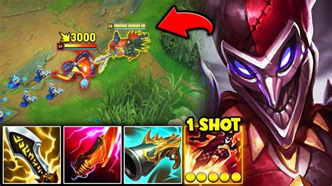 I Invented A New Kamikaze Shaco Strategy Full One Shot Build Youtube