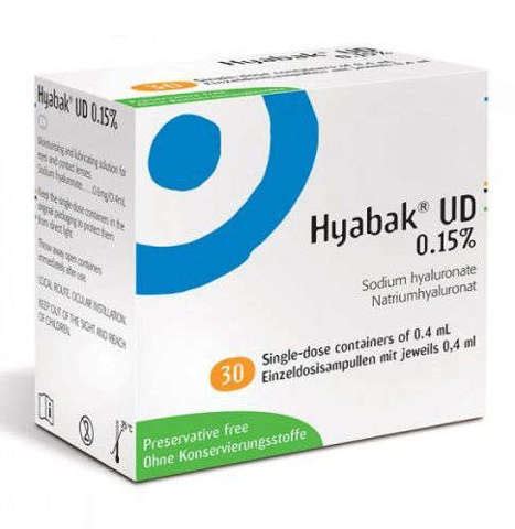 HYABAK UD 15 Krople Do Oczu 0 4ml X 30 Sztuk Cena Opinie