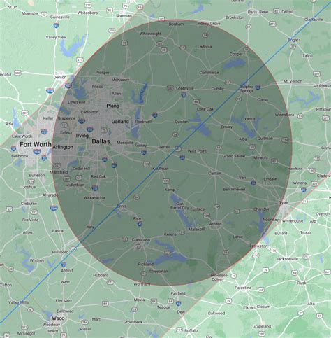 Texas Solar Eclipse 2024 Interactive Map - Gray Phylys